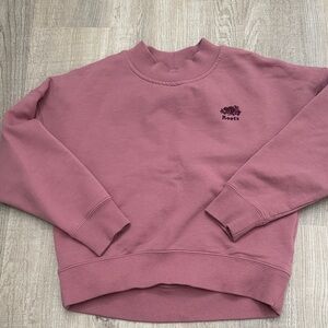 Roots Dusty Rose Pullover Sweatshirt